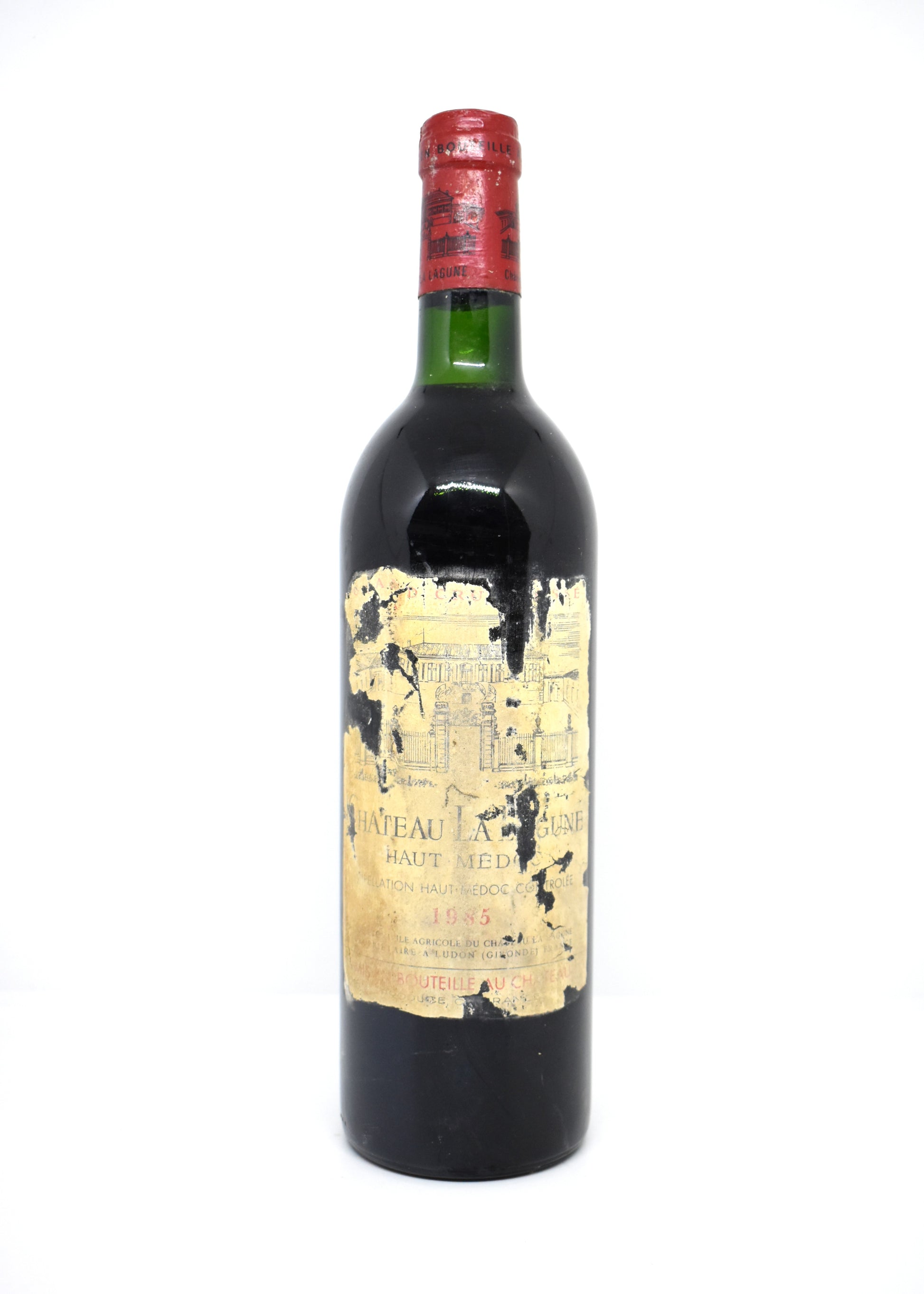 Vin Bordeaux Haut-Médoc millésime 1985