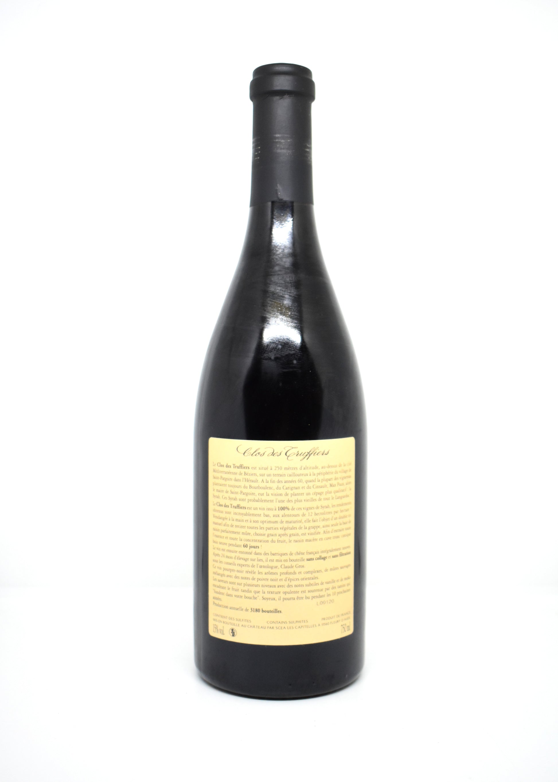 Rare vintage wine collection - Online shop Switzerland - Clos des Truffiers 2006