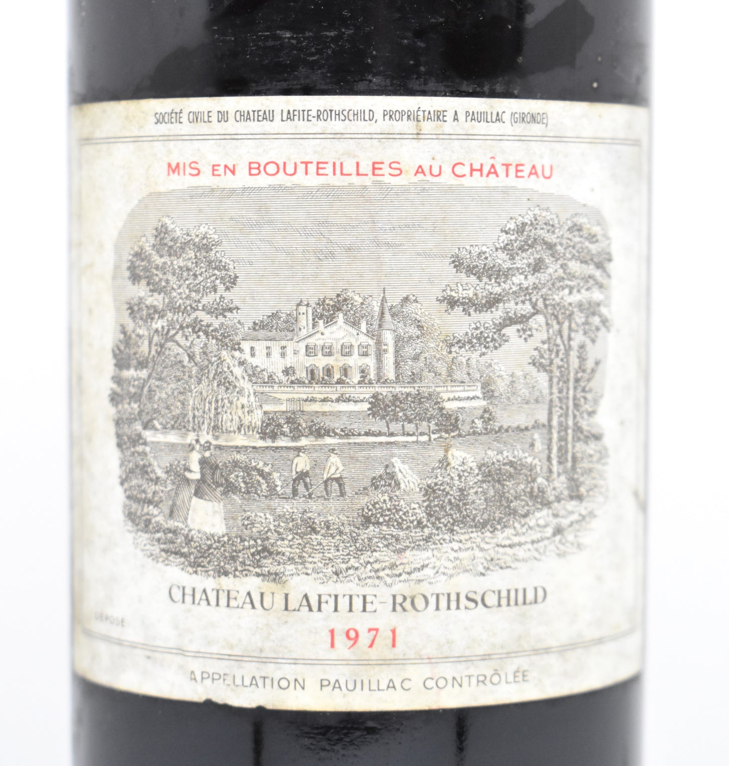 Acheter Lafite Rothschild 1971 en ligne