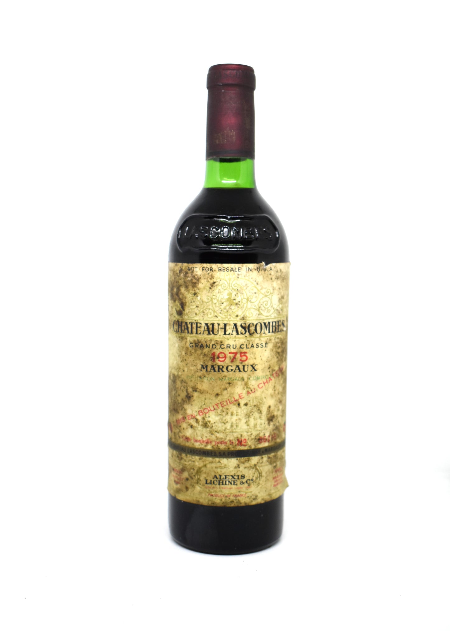 Acheter en ligne bouteille Château Lascombes millésime 1975 Margaux Grand Cru