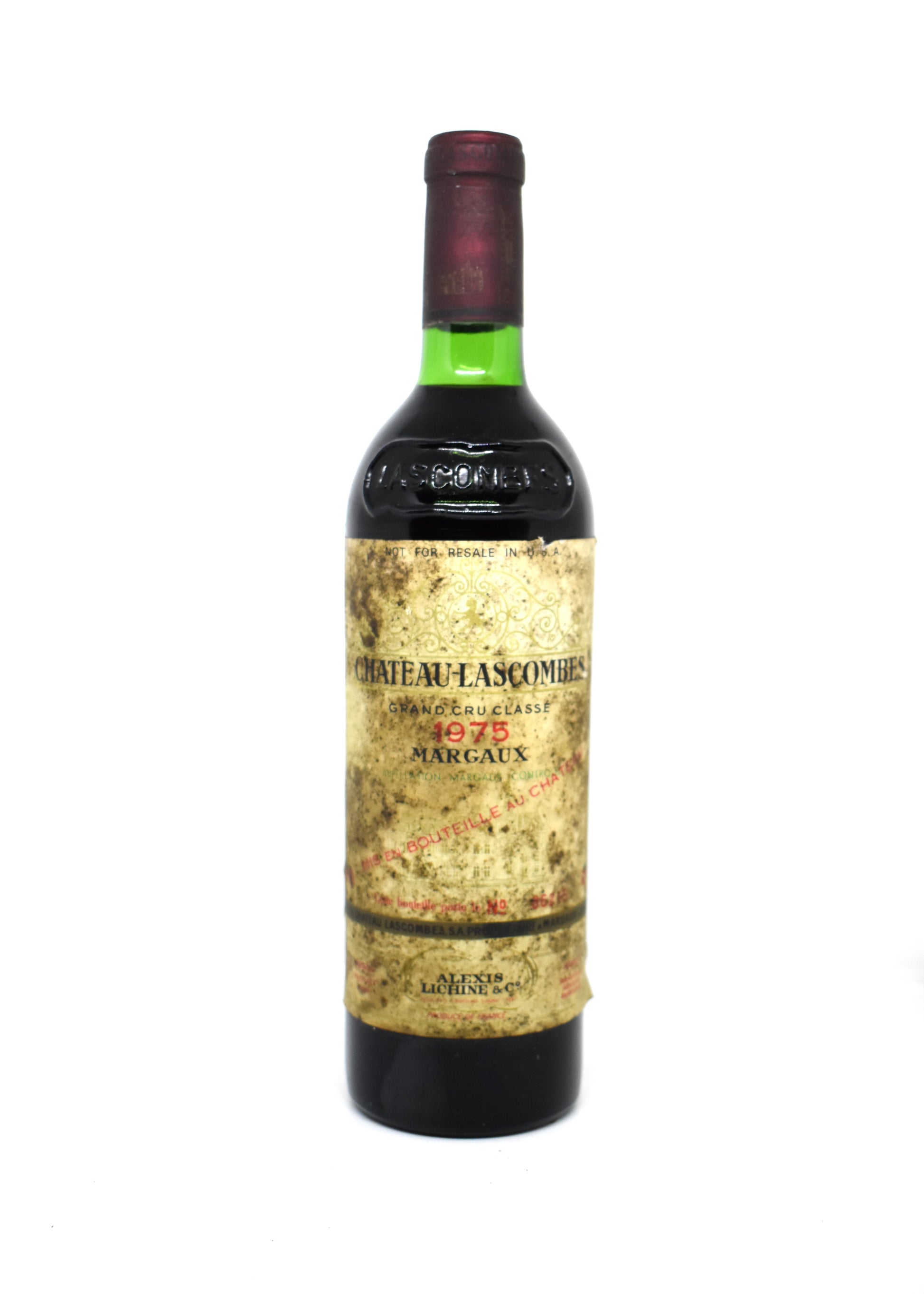 Acheter en ligne bouteille Château Lascombes millésime 1975 Margaux Grand Cru
