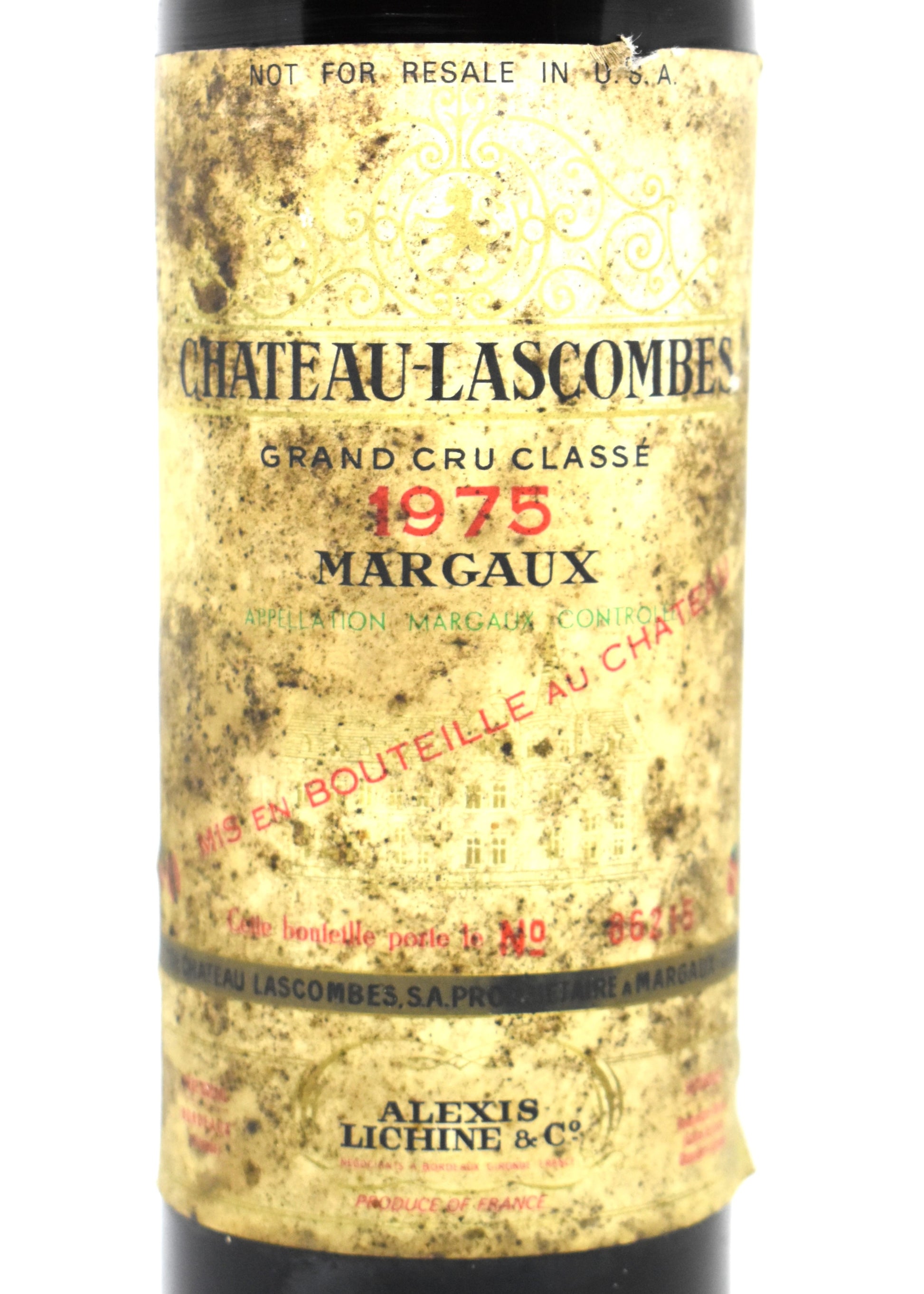 Quel vin de 1975 offrir pour un anniversaire ou cadeau d exception ? Commander Château Lascombes
