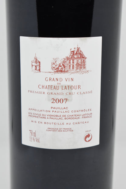 Chateau Latour 2007 bottle for sale best price online wine shop