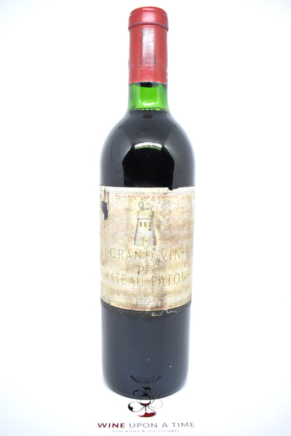 Acheter en ligne bouteille Château Latour millésime 1970 Pauillac Premier Grand Cru Classé