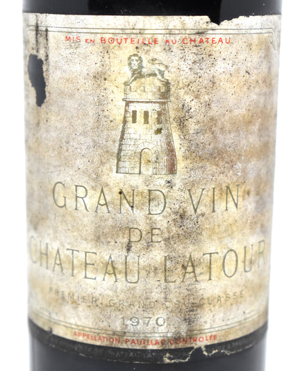 Acheter Château Latour 1970 Pauillac au meilleur prix