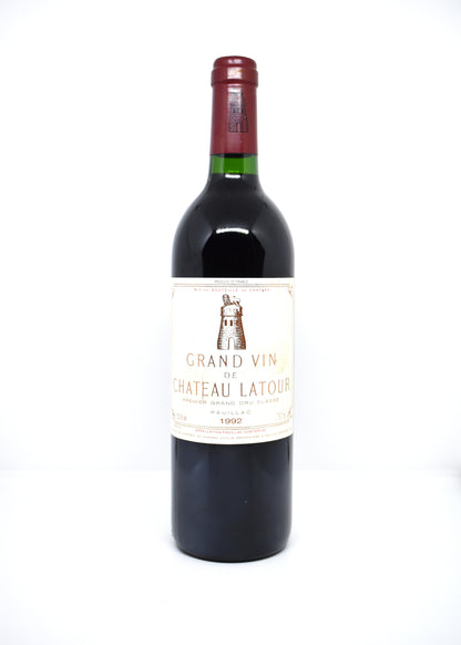 Acheter en ligne bouteille Château Latour millésime 1992 Pauillac Premier Grand Cru Classé