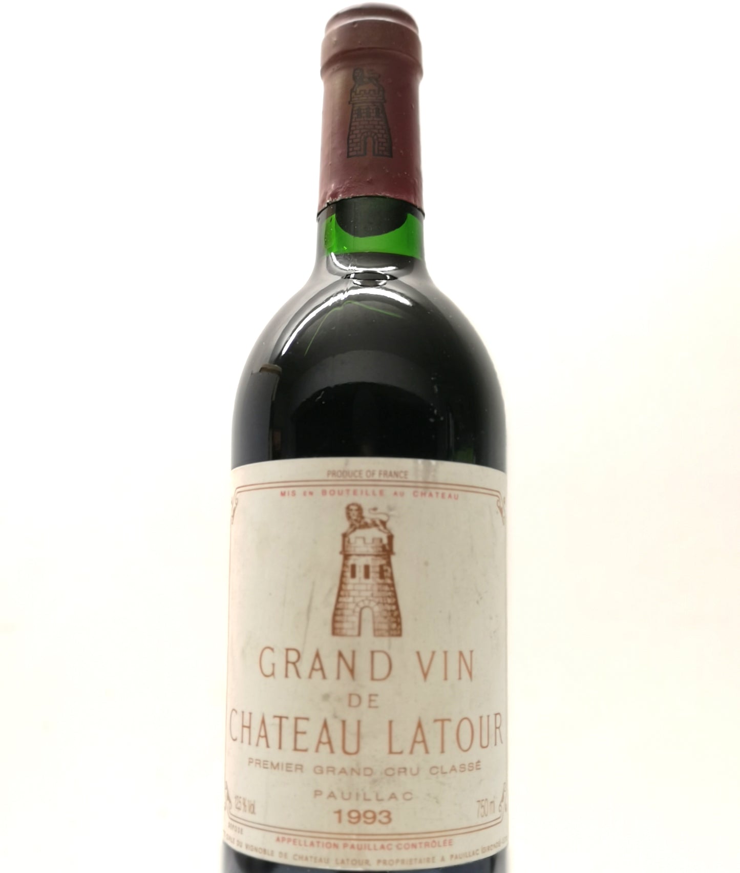 Buy authentic Pauillac 1er Cru Classe Chateau Latour 1993 secure shipping