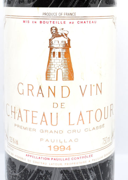Quel vin de 1994 acheter pour un anniversaire de prestige ? Commander Château Latour