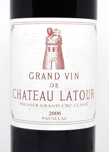 Quel vin de 2006 acheter pour un cadeau de prestige ? Commander Château Latour