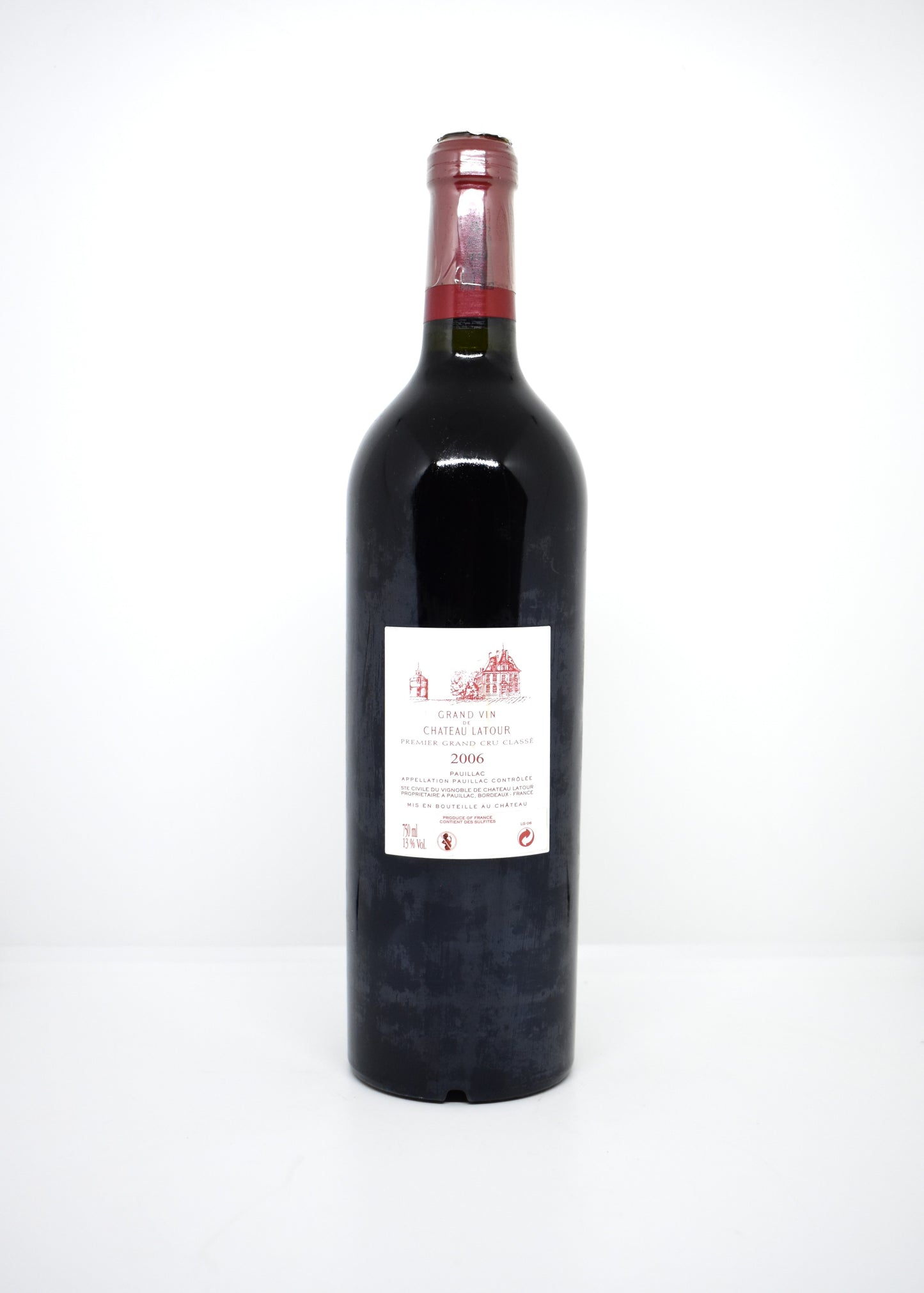 Chateau Latour 2006 mature Bordeaux red wine online store Switzerland