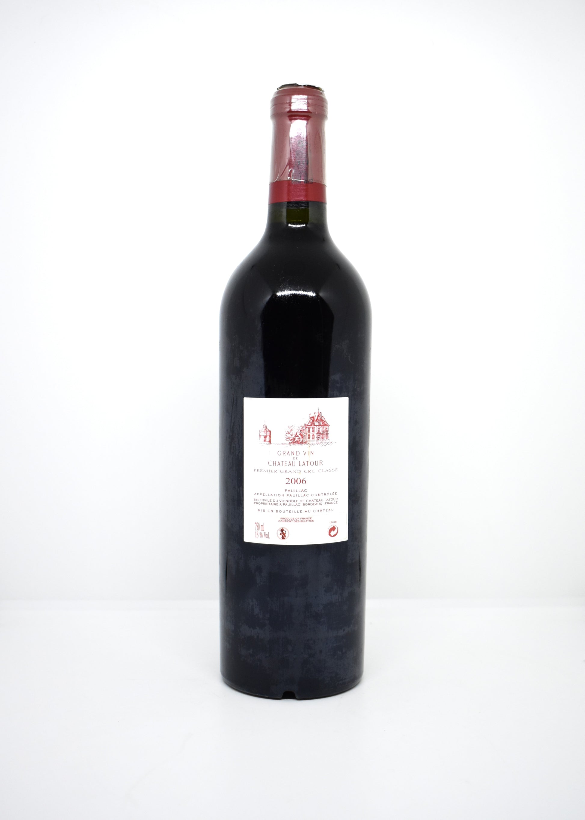 Chateau Latour 2006 mature Bordeaux red wine online store Switzerland