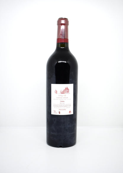 Chateau Latour 2006 mature Bordeaux red wine online store Switzerland