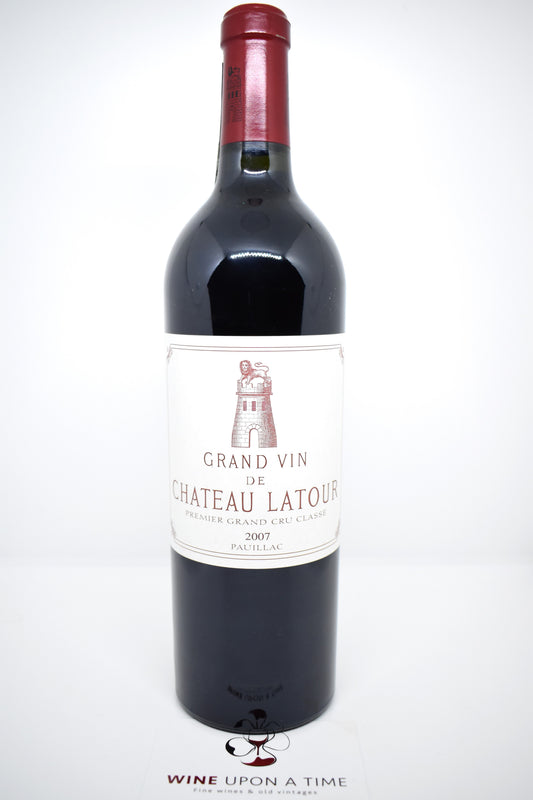 Acheter en ligne bouteille Château Latour millésime 2007 Pauillac Premier Grand Cru Classé