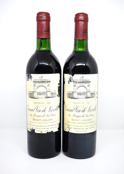 Best 1988 mature vintage wine gift idea Chateau Leoville Las Cases secure shipping