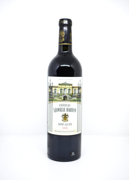 Déguster un grand cru de Saint-Julien commander Léoville Barton 2006 livraison rapide