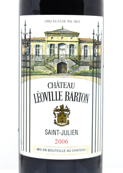 Quel vin de 2006 acheter pour un grand dîner ? Commander Léoville Barton en ligne
