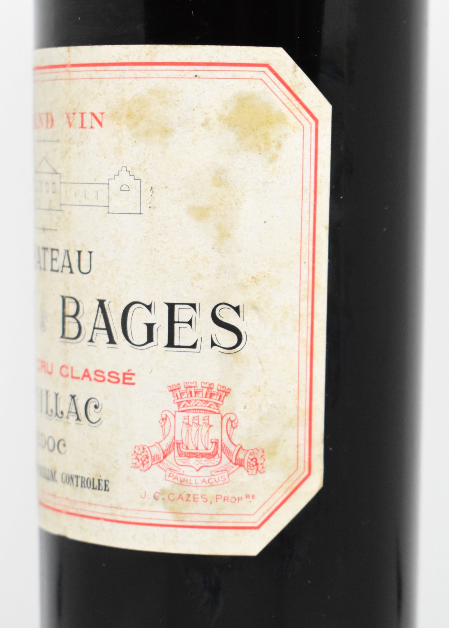 Best value rare 1964 vintage Bordeaux wine buy a bottle of Chateau Lynch Bages 1964