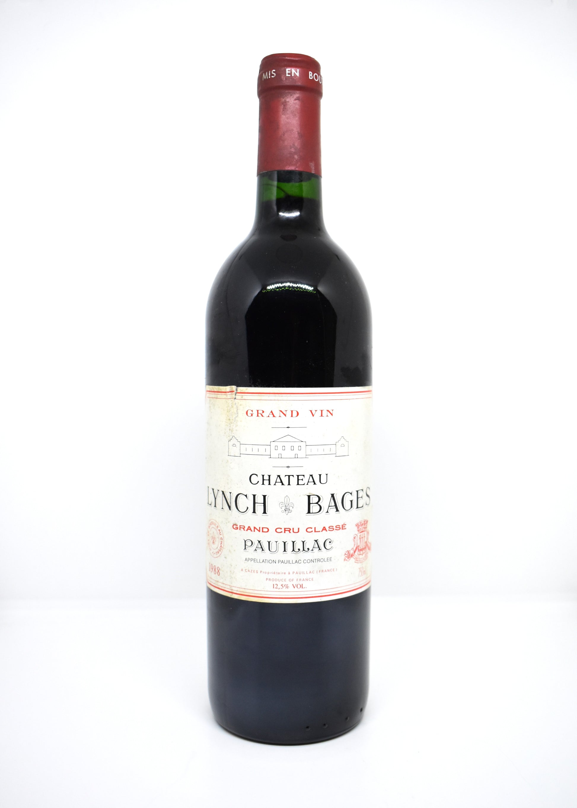 Lynch-Bages 1988 fast shipping Switzerland - Fine and rare wine store online