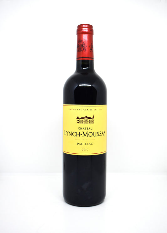 Acheter en ligne bouteille Château Lynch-Moussas millésime 2010 Pauillac Grand Cru