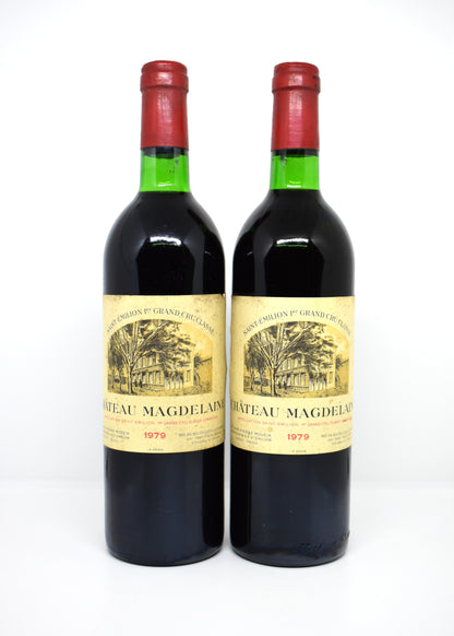Déguster un Premier Grand Cru mûr de Saint-Émilion 1979 acheter Château Magdelaine