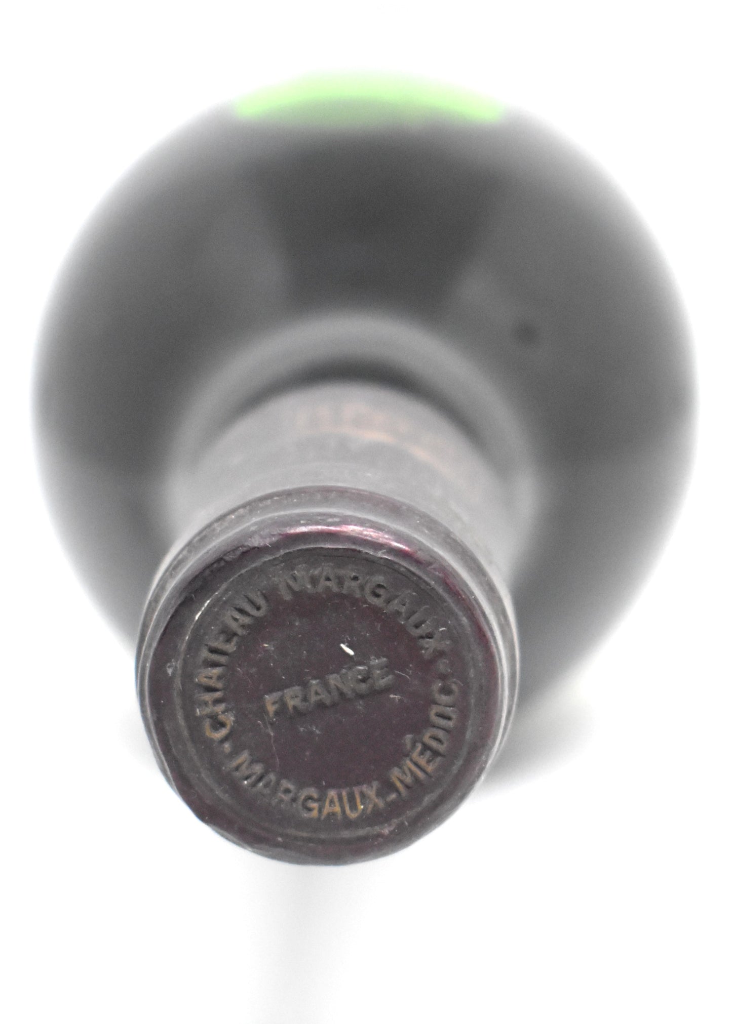 Chateau Margaux 1976 bottle - Premier Grand Cru Classe Bordeaux mature red wine