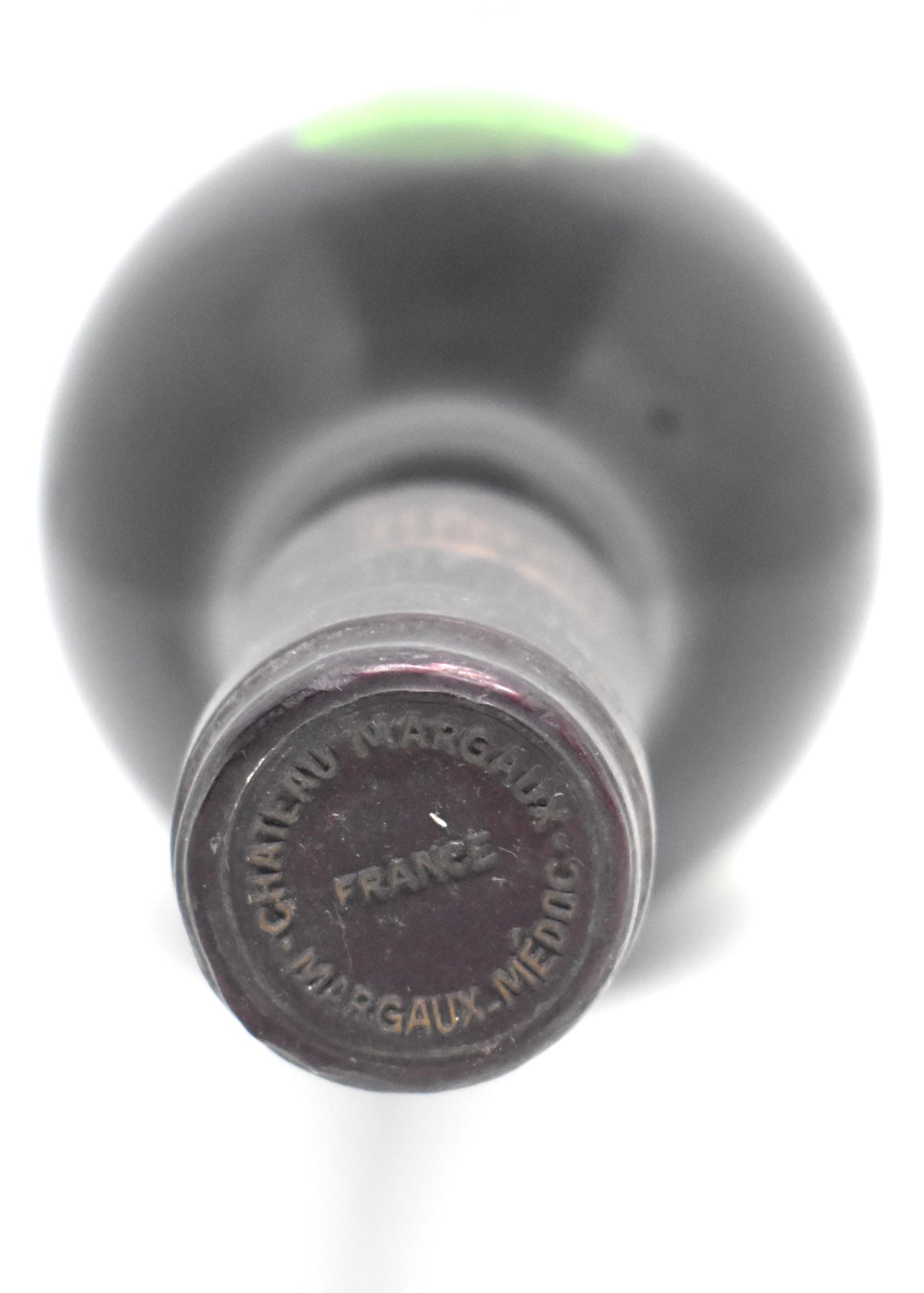 Chateau Margaux 1976 bottle - Premier Grand Cru Classe Bordeaux mature red wine