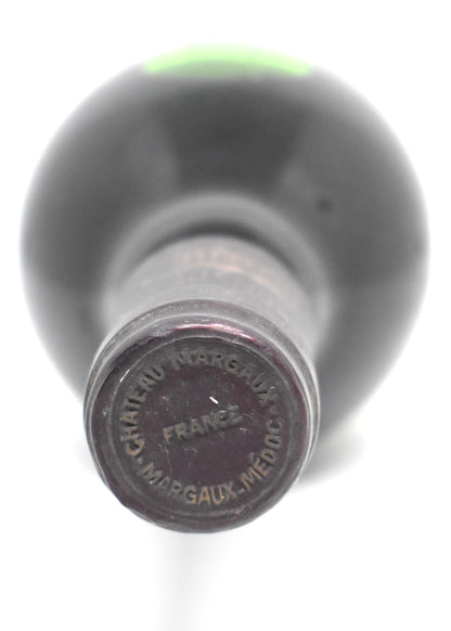 Chateau Margaux 1976 bottle - Premier Grand Cru Classe Bordeaux mature red wine