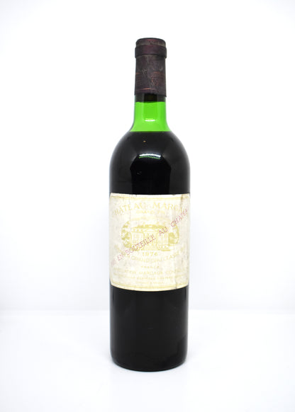 Bouteille Château Margaux millésime 1976 - Premier Grand Cru Classé de Bordeaux