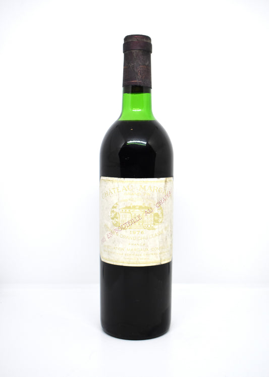 Bouteille Château Margaux millésime 1976 - Premier Grand Cru Classé de Bordeaux