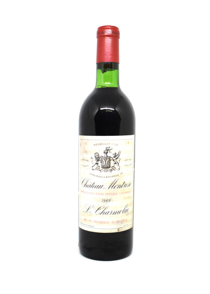 Acheter en ligne bouteille Château Montrose millésime 1969 Saint-Estèphe Grand Cru
