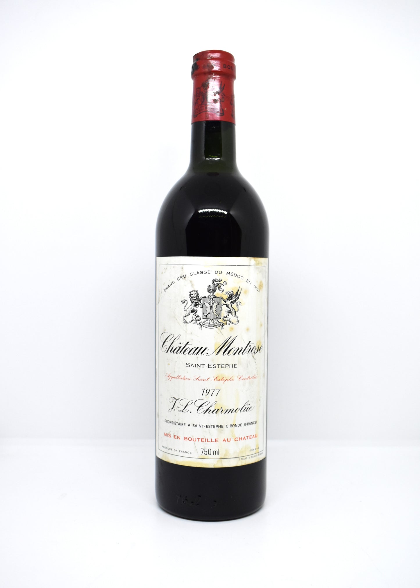 Order online wine vintage 1977 - Montrose !