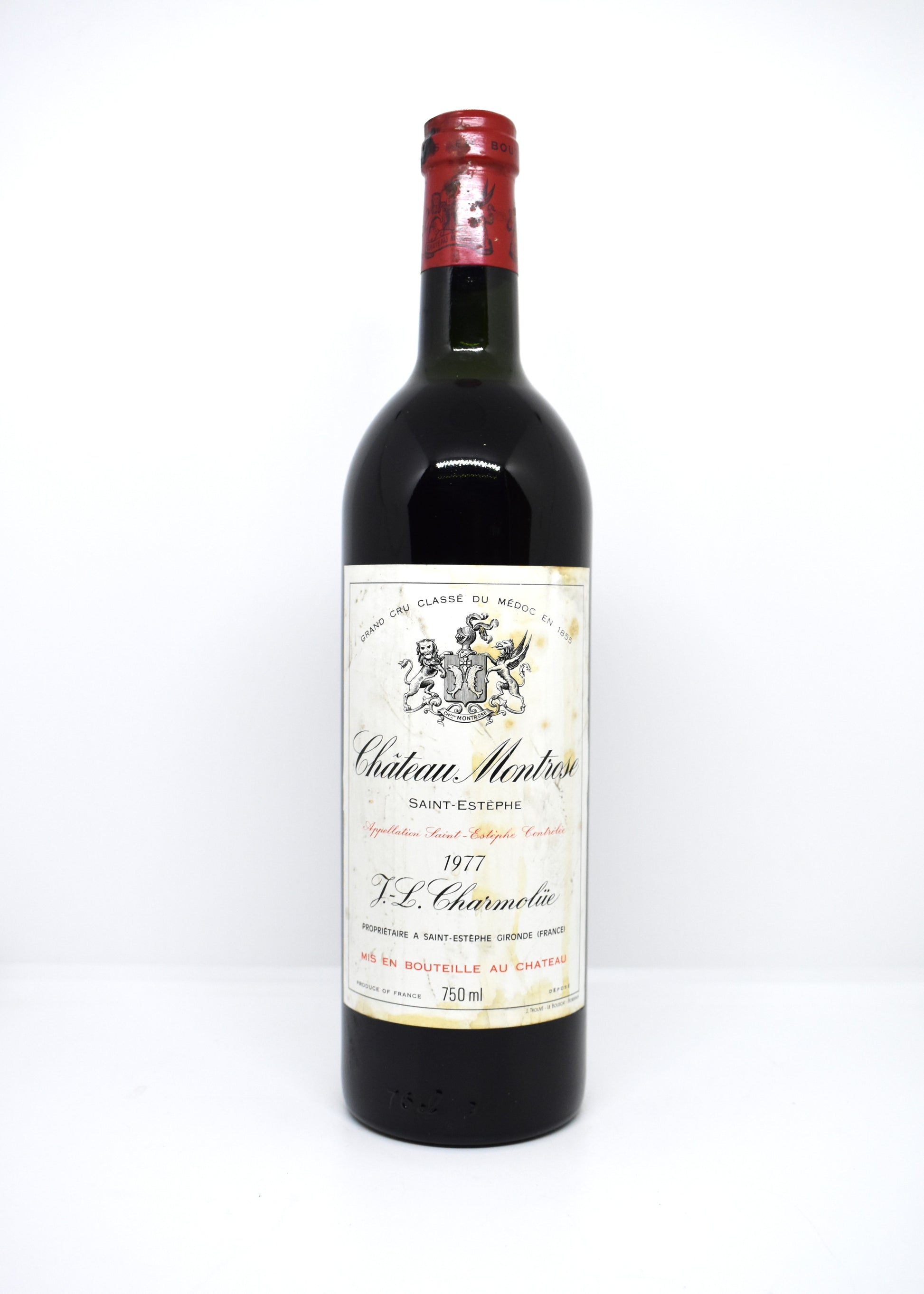 Order online wine vintage 1977 - Montrose !