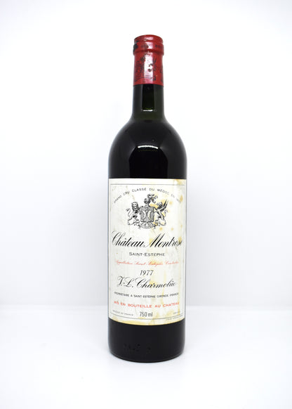 Order online wine vintage 1977 - Montrose !
