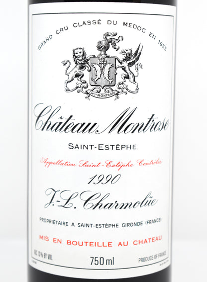 Château Montrose Grand Cru Classé 1990 - Parfait état de conservation