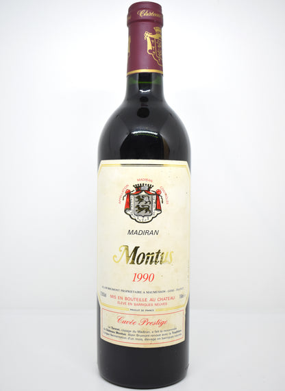 Bouteille Château Montus Madiran 1990 Cuvée Prestige
