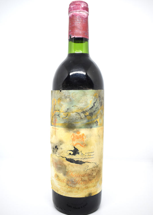 Bouteille de Mouton Rothschild 1981 petit prix