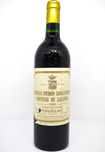 Vieille bouteille Bordeaux 1985
