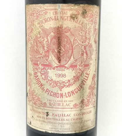 Acheter Château Pichon-Longueville Baron 1998