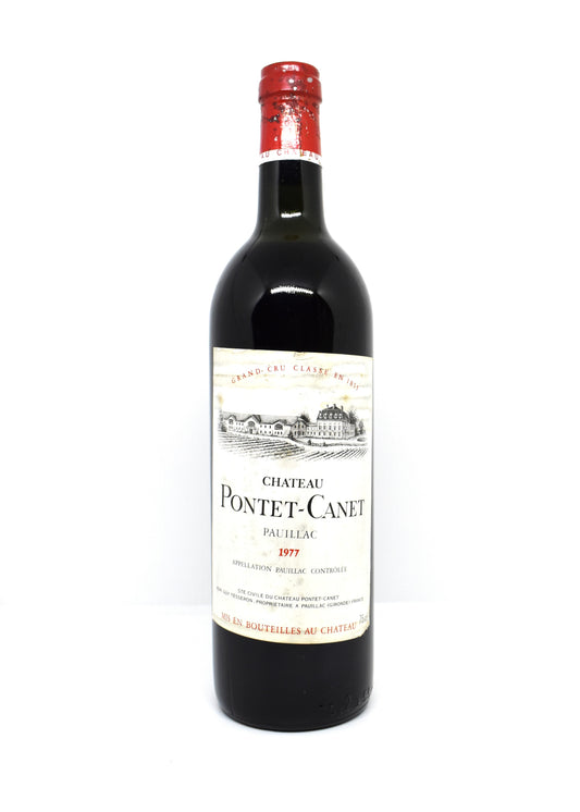 Acheter Château Pontet-Canet 1977