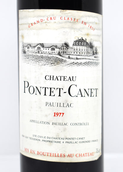 Vin Pauillac 1977 Grand Cru Classé