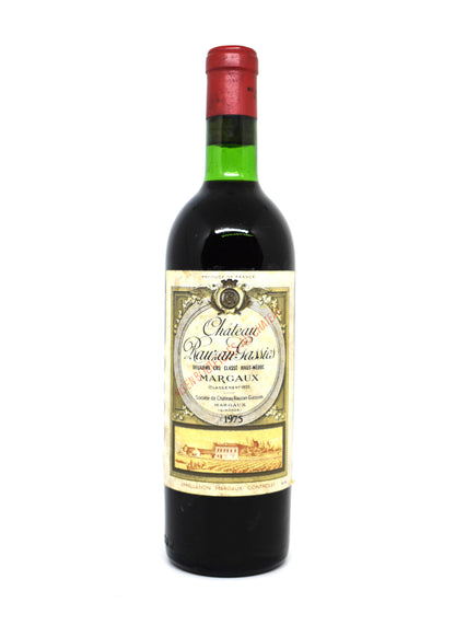Where to buy original 1975 Chateau Rauzan-Gassies online wine store