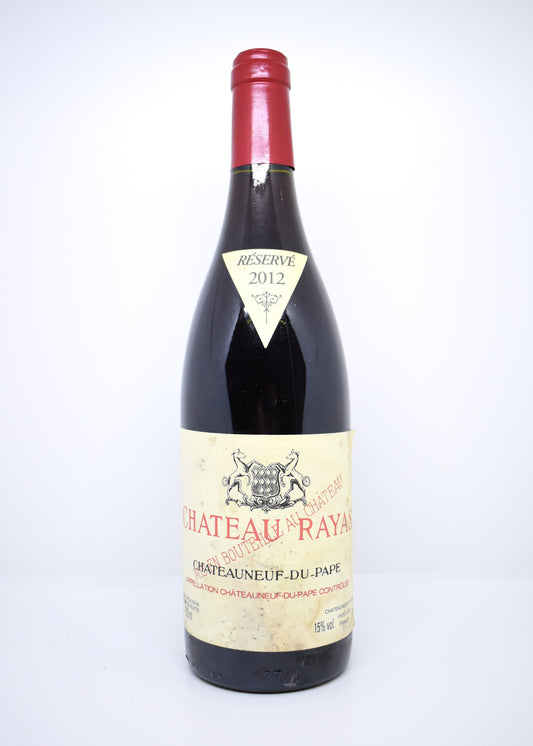 Château Rayas Châteauneuf-du-Pape 2012 bouteille rare