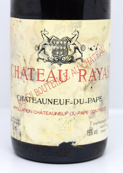 Offer a bottle of Rayas 2012