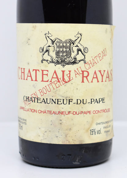 Rayas 2012 Reserve Grenache pur délicat aromatique