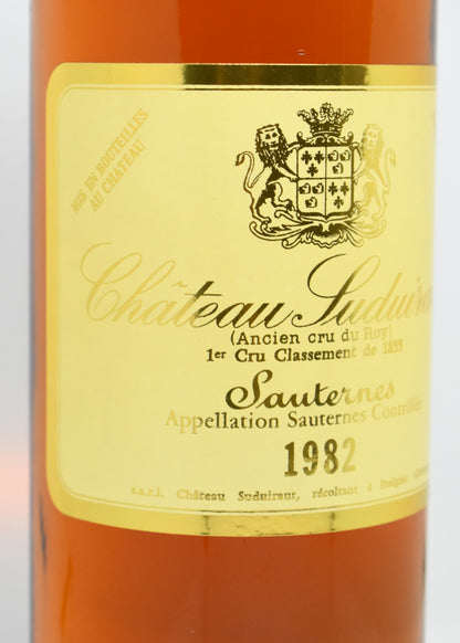 Quel vin de Sauternes choisir pour un millésime 1982 ?