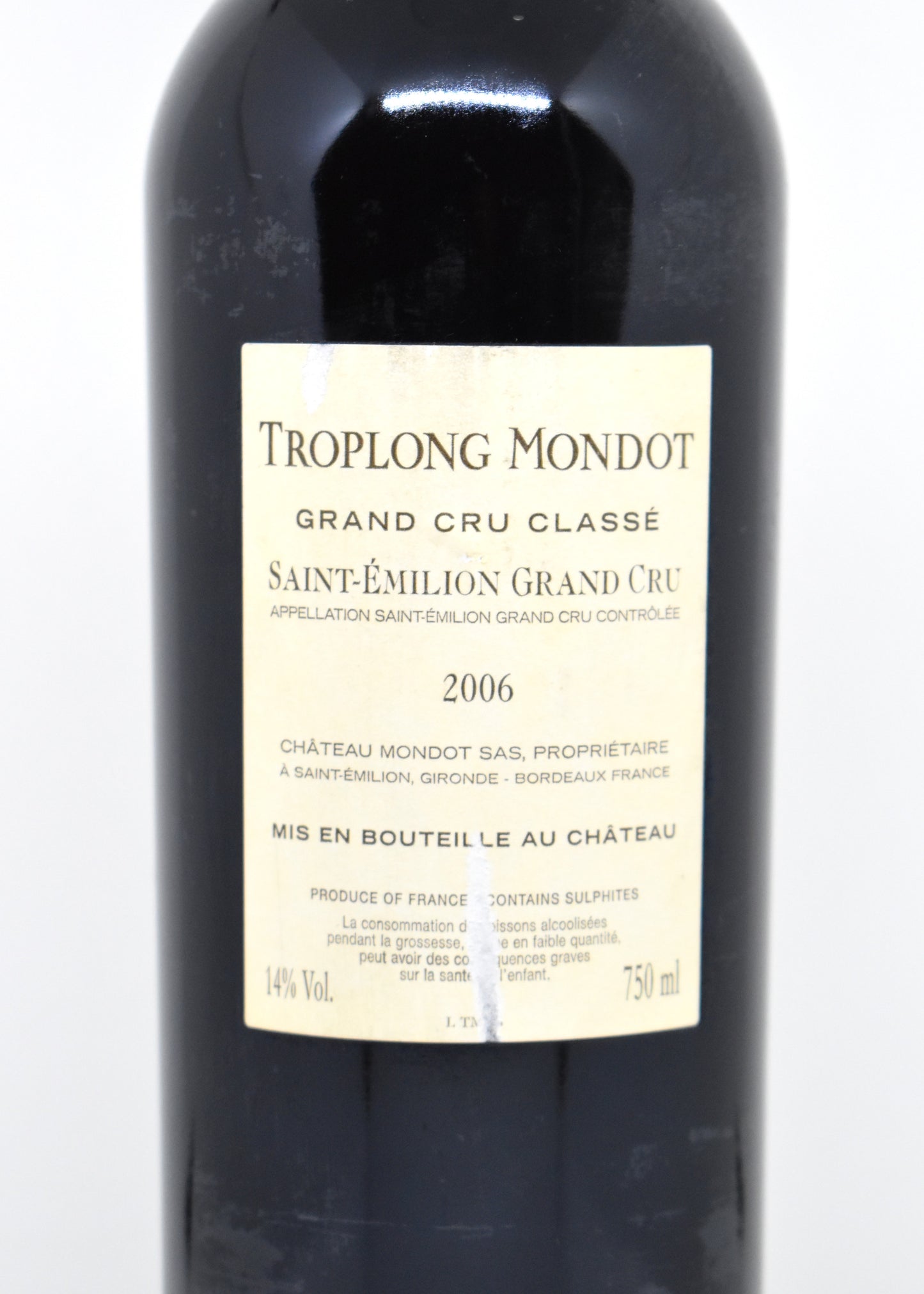 Saint Emilion 2006 delivery Zurich geneve