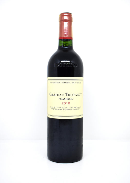 Bouteille Château Trotanoy millésime 2010 - Grand vin de Pomerol Bordeaux