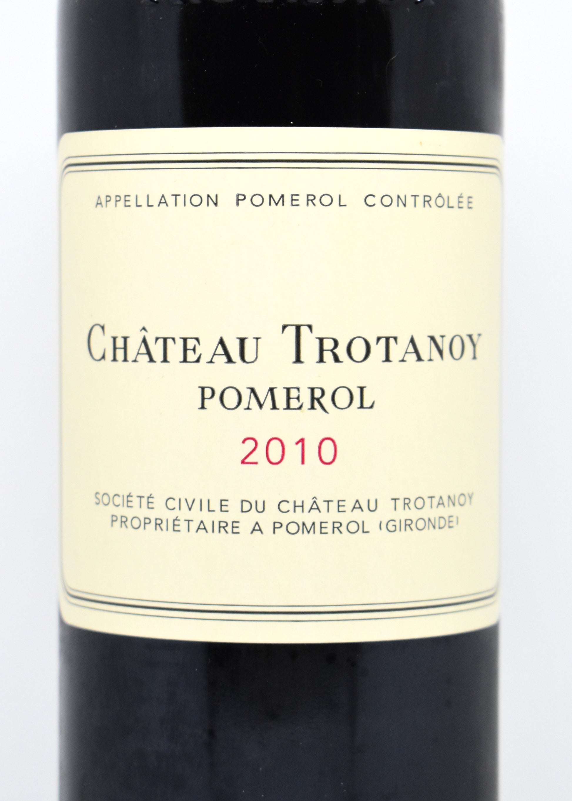 Château Trotanoy 2010 Jean-Pierre Moueix - Flacon de collection pour anniversaire