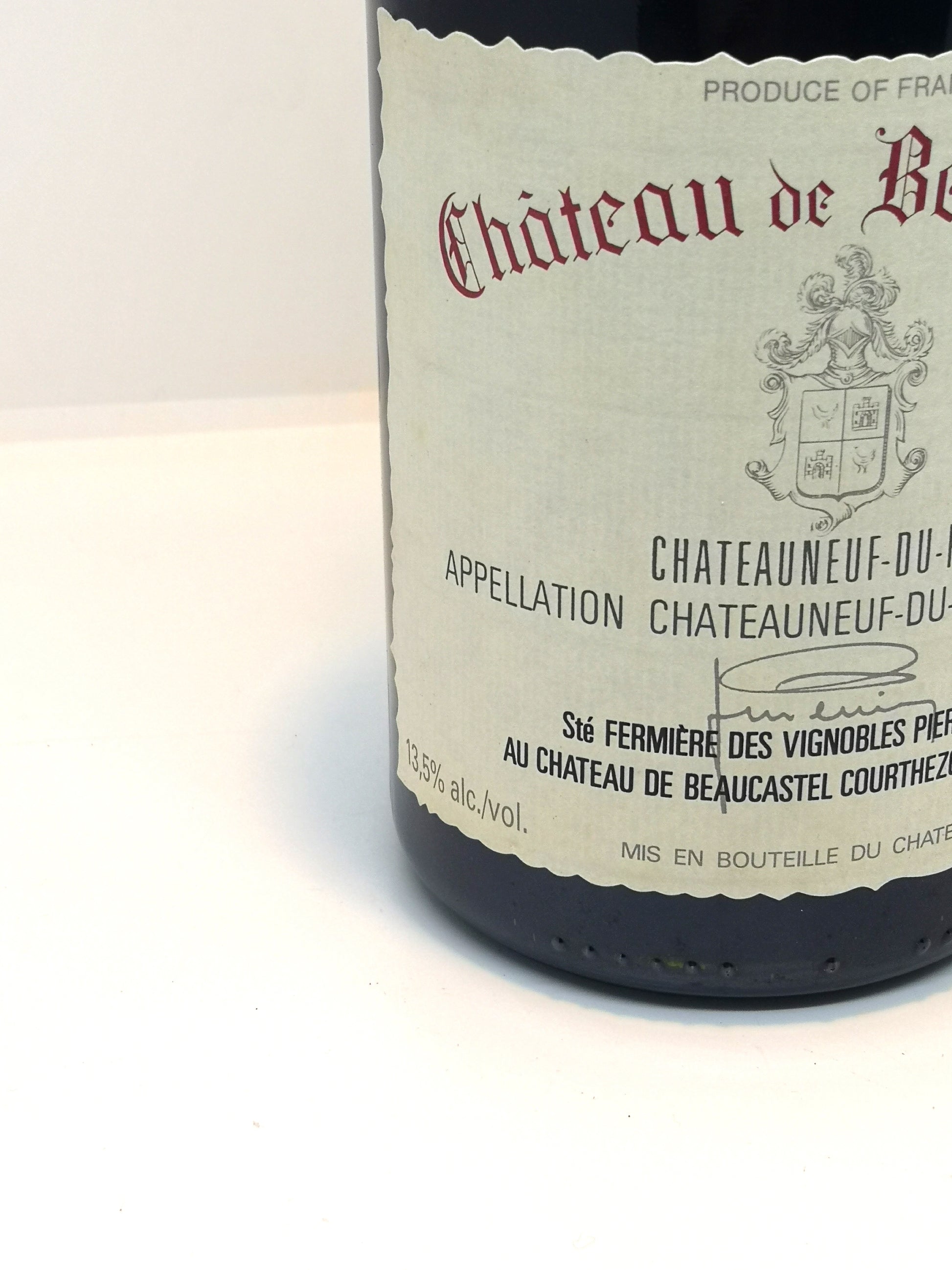 Idée cadeau vin rouge de 1993 - Chateauneuf du Pape 