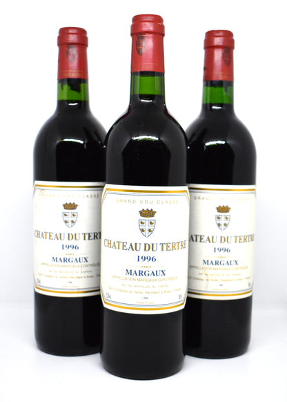 Buy premium mature Bordeaux wine Chateau du Tertre 1996 secure shipping